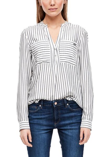 Bluse langarm - 58G0/mitternach