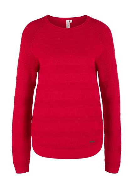 Pullover langarm - 3125/crimson