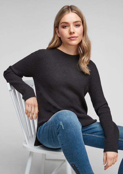 Pullover langarm - 99W0/black m