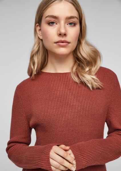 Pullover langarm - 38W0/russet m