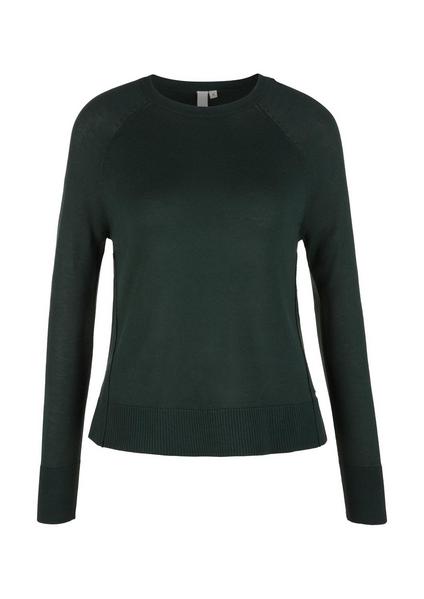 Pullover langarm - 7962/dark green
