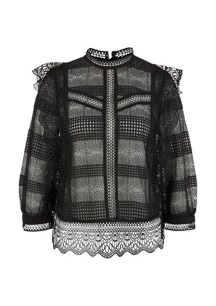 Bluse 3/4 Arm - 9999/black