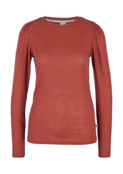T-Shirt langarm - 3815/russet