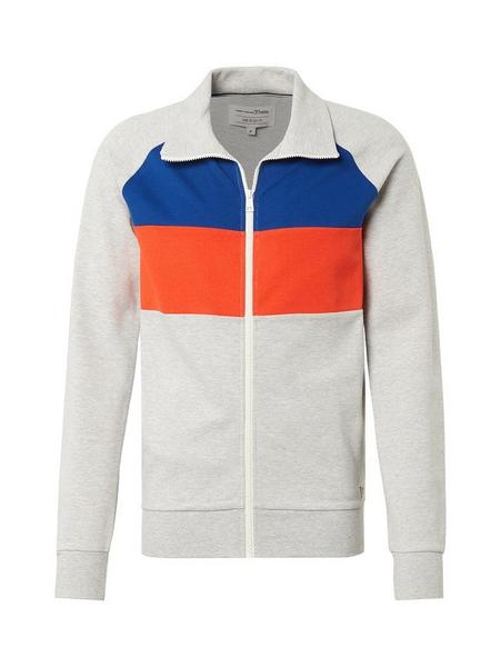 Sweatjacke mit Colourblocking