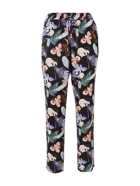 haremspants - 17286/black tropical print