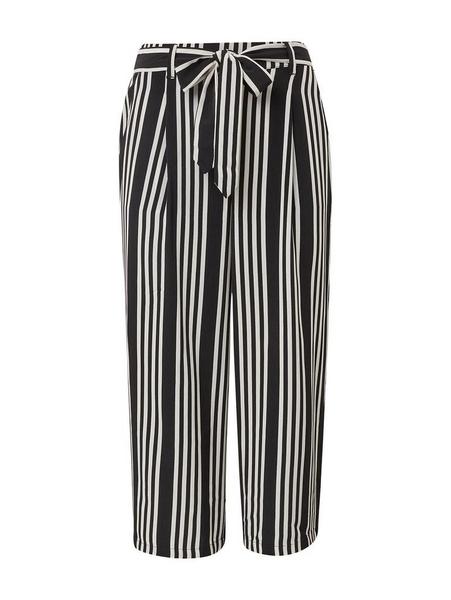 culotte - 17267/black vertical stripe