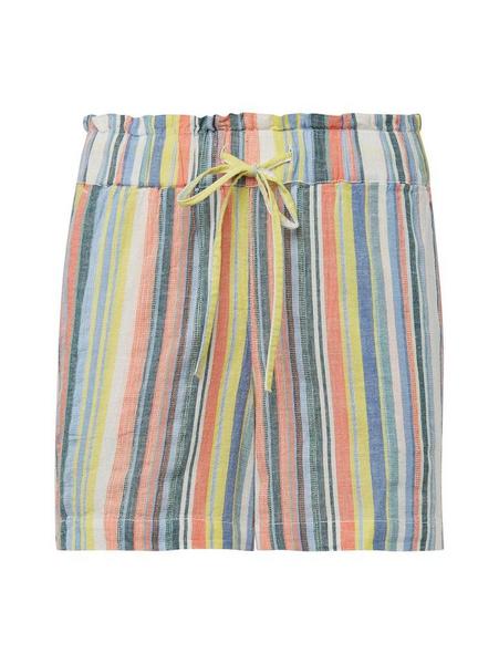 paperbag shorts - 16598/multicolor vertical strip