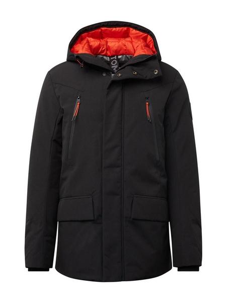 mit Eingrifftaschen mit Flaps und Knopf und Brusttaschen mit Reißverschluss