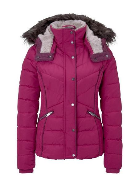 signature puffer jacket - 12270/Cherry Granita