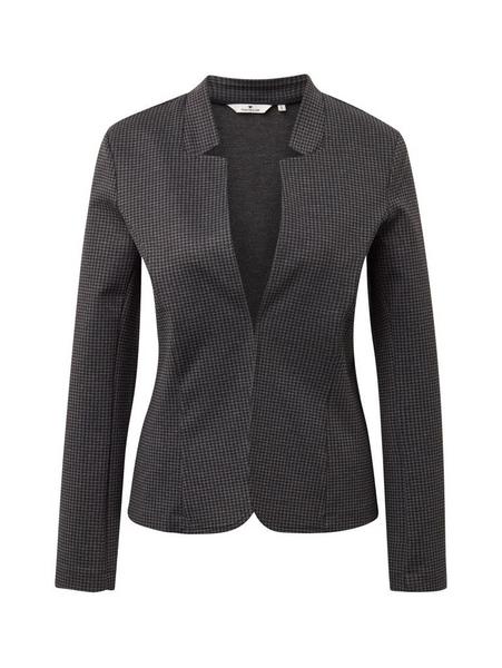 blazer houndstooth - 19112/black grey small check