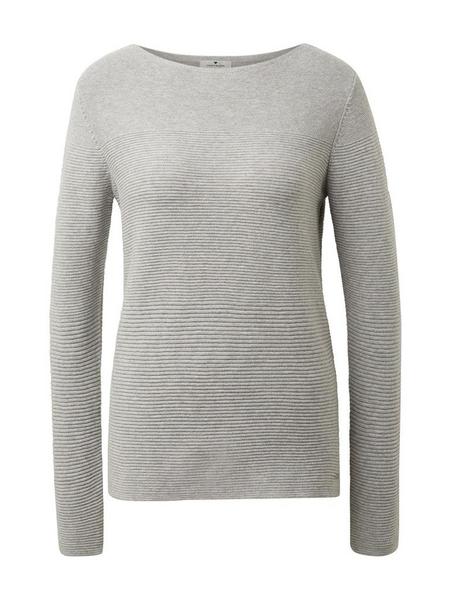 sweater ottoman structure - 11282/Silver Grey Mela