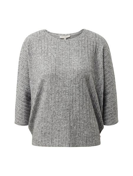 cozy batwing tee - 10367/Light Silver Grey M