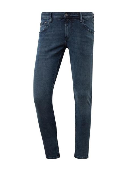 skinny CULVER blue black denim - 10172/mid stone b