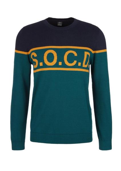 PULLOVER LANGARM - 67G1/petrol essence