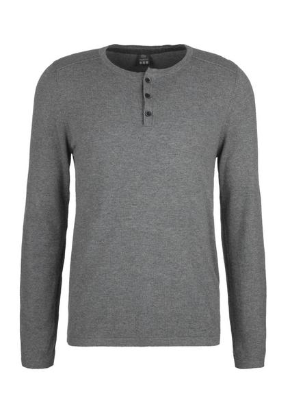 PULLOVER LANGARM - 9730/blend grey