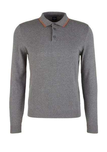 PULLOVER LANGARM - 9730/blend grey