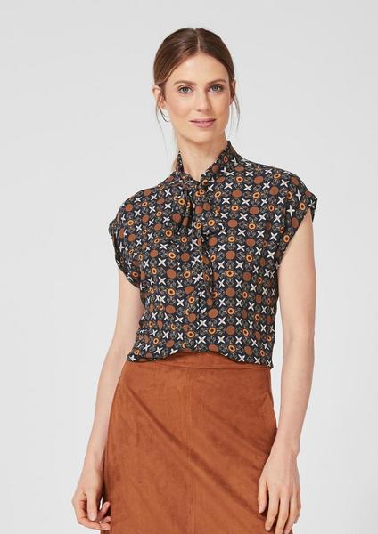 BLUSE KURZARM - 59A7/blue AOP