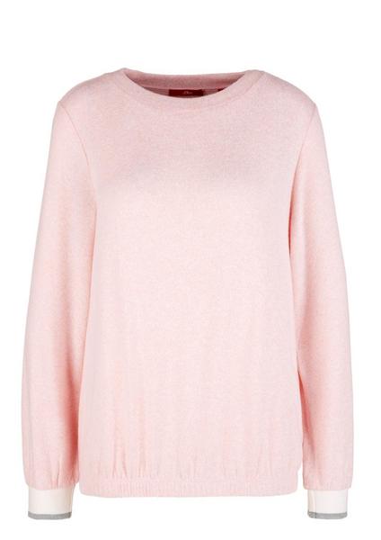 T-Shirt langarm - 42W0/rose peach