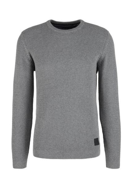 Pullover langarm - 97W0/blend grey