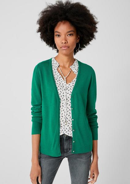 STRICKJACKE LANGARM - 7652/green