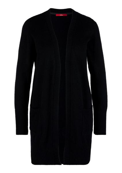 STRICKJACKE LANGARM - 9999/black