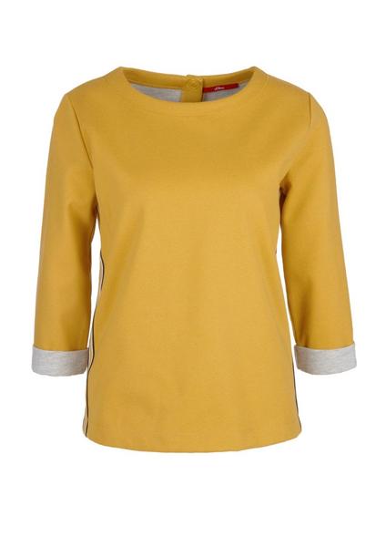 SWEATSHIRT LANGARM - 1543/curry