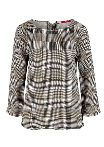 BLUSE 3/4 ARM - 15A0/curry AOP