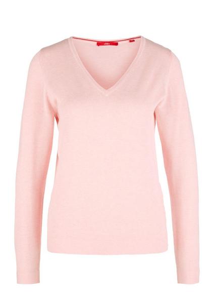 Pullover langarm - 42W0/rose peach