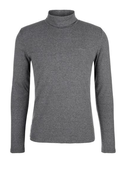 T-SHIRT LANGARM - 9730/blend grey