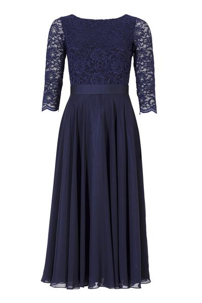 Kleid - Spitze/Chiffon