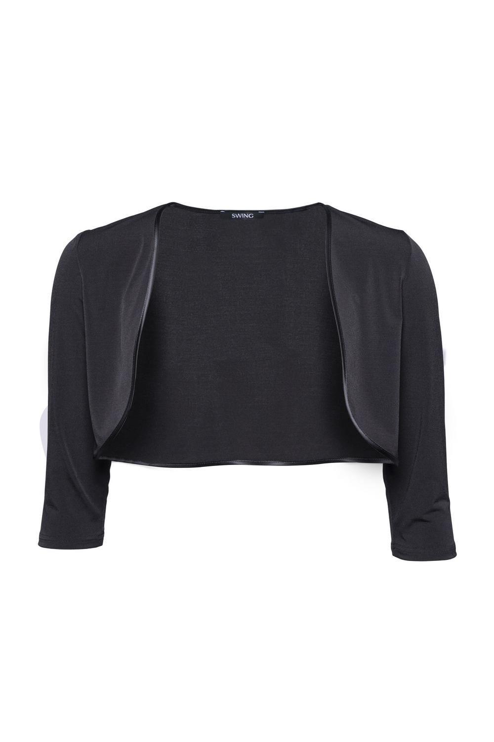 Bolero aus Jersey mit Dreiviertelär female