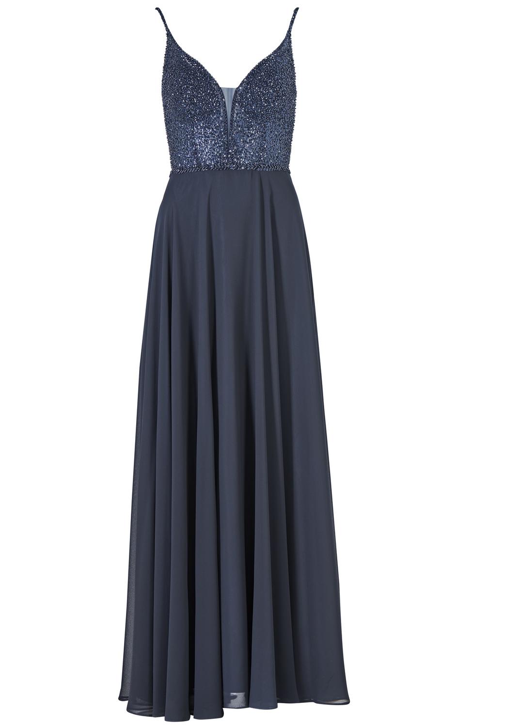 Abendkleid aus Materialmix female