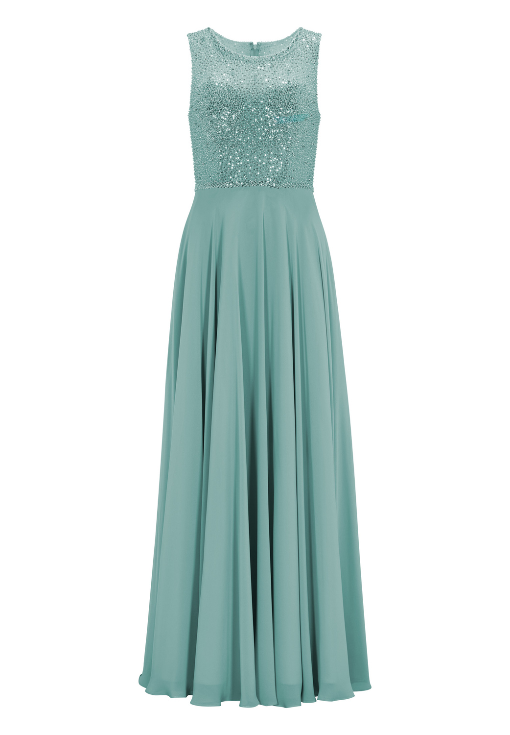 Abendkleid aus Materialmix female