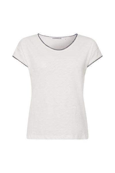 Crochet Tee - C110/OFF WHITE