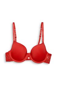 Wattierter Bügel-BH mit Spitze