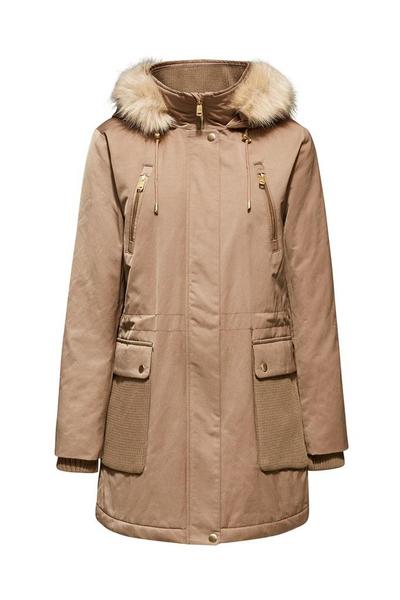 Padded Coat - E210/BROWN