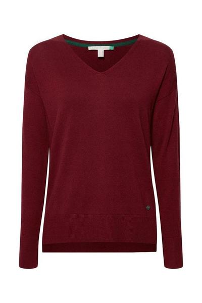 OCS LLT swtr - E600/BORDEAUX RED