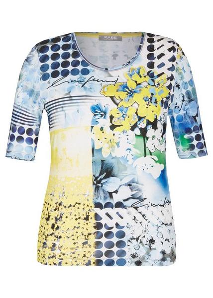 T-Shirt - 351/Rauchblau