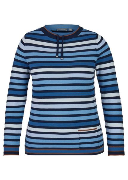 Pullover - 398/Mittelblau