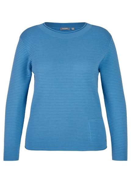 Pullover - 398/Mittelblau