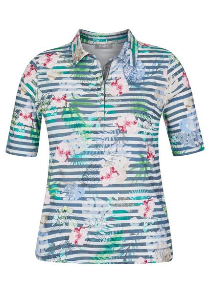 T-Shirt - 364/Rauchblau