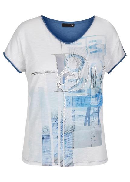 T-Shirt - 364/Rauchblau