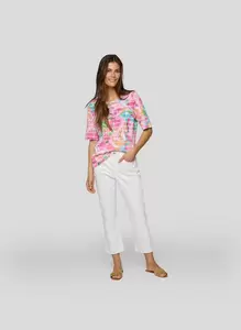 T-SHIRT - 4234/MANDELBLUETE