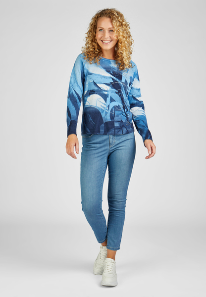 Pullover - 2305/Hortensie