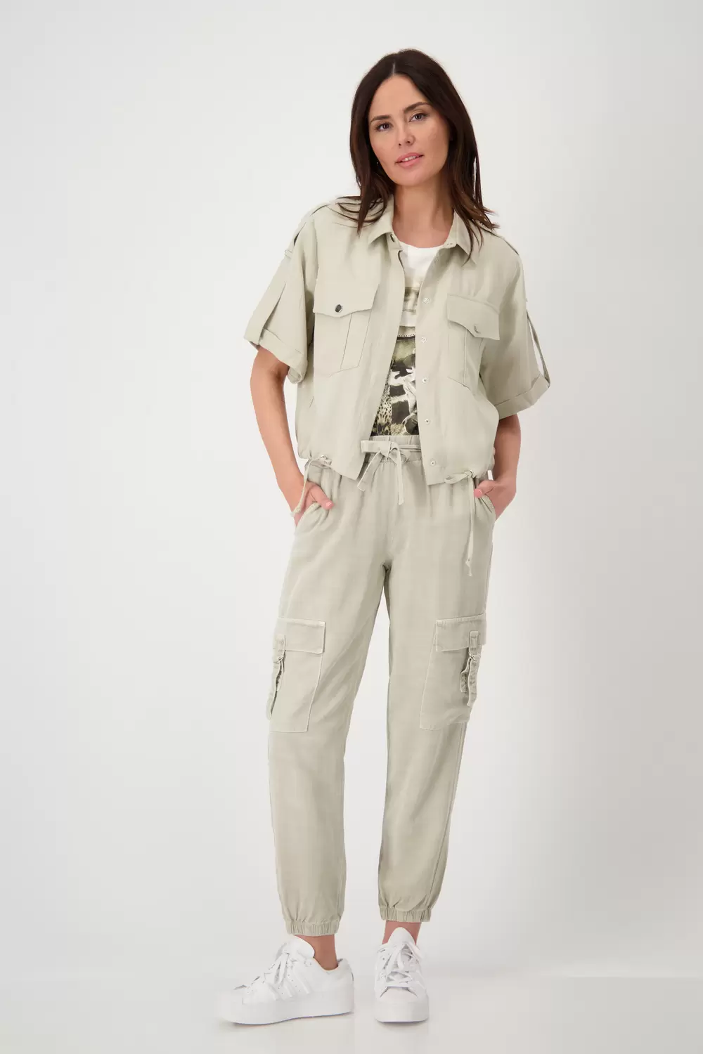 Bluse, bamboo