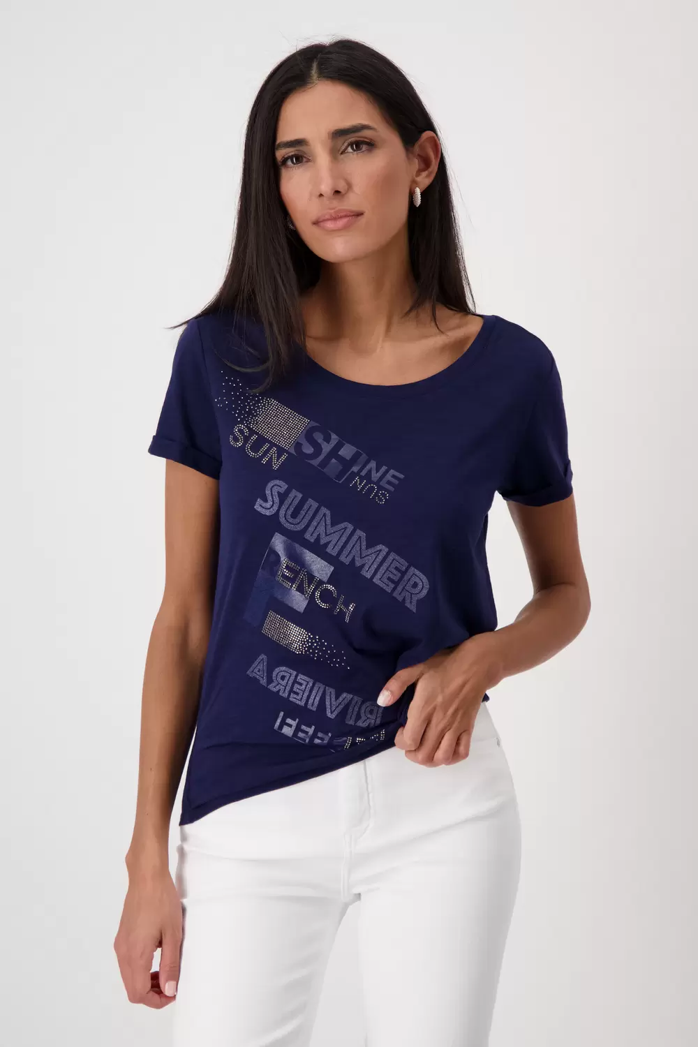 T-Shirt, navy blue