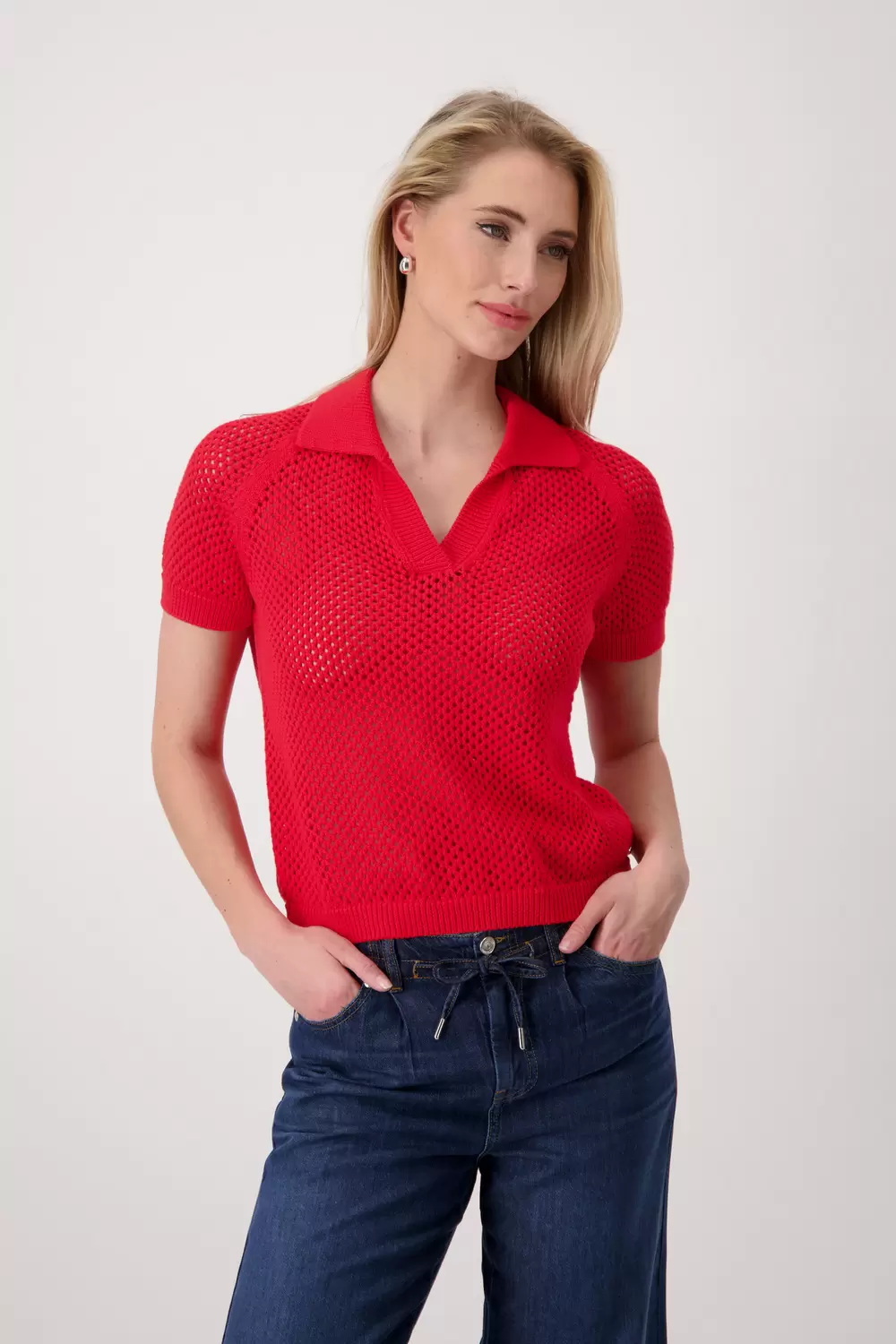 Pullover, red