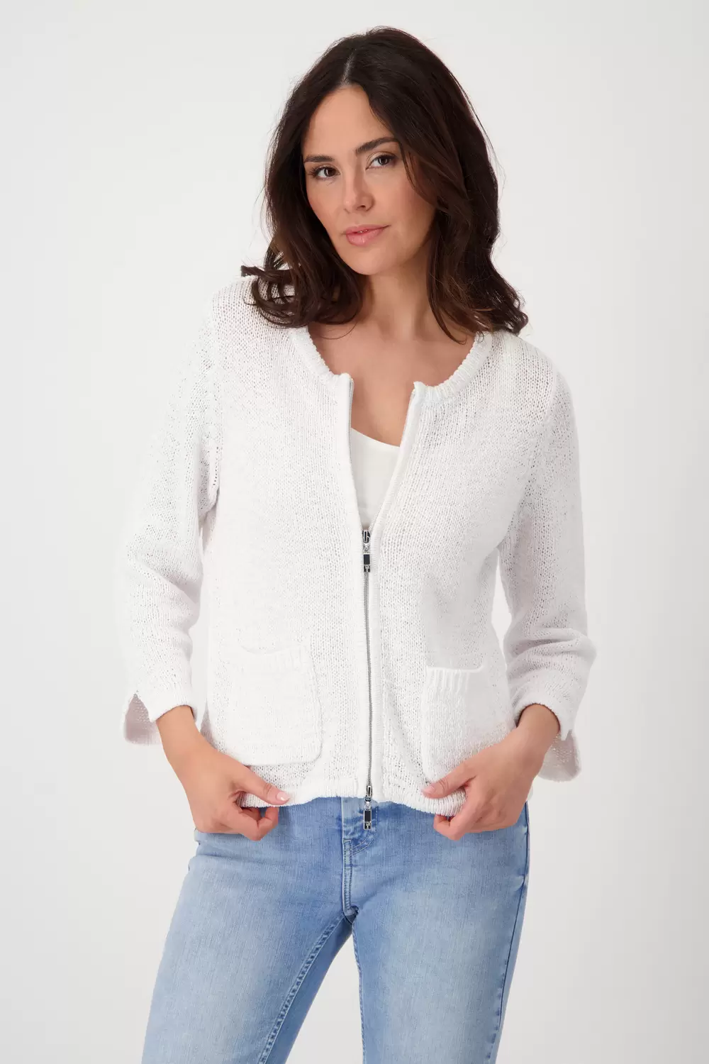 Strickjacke - 105/cream