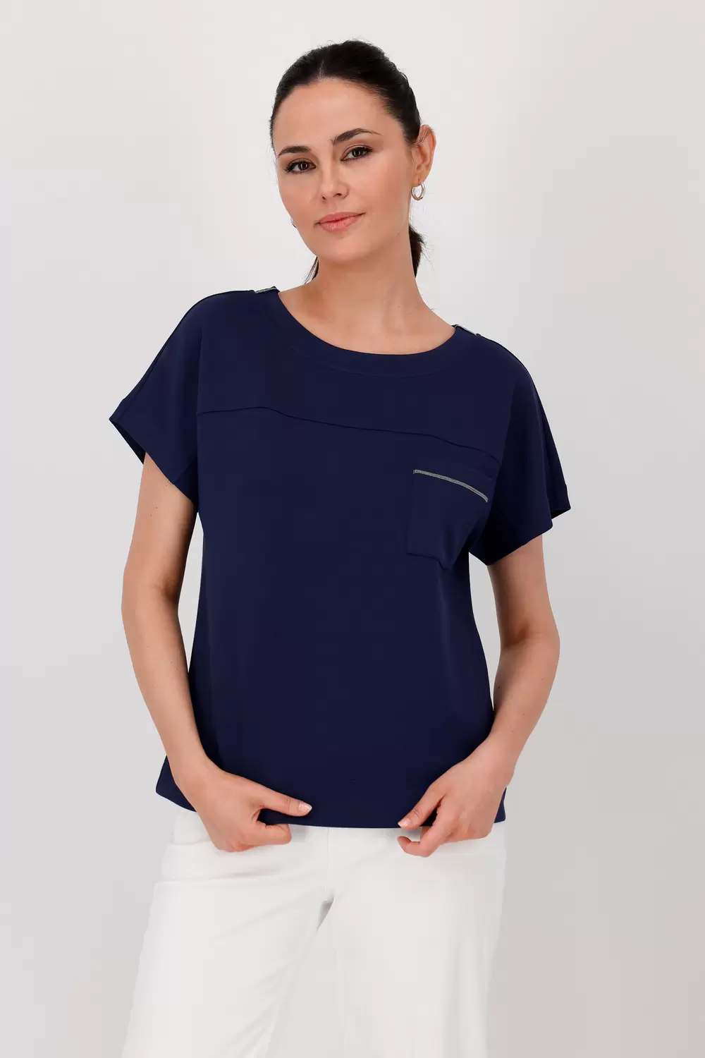 Sweatshirt, navy blue