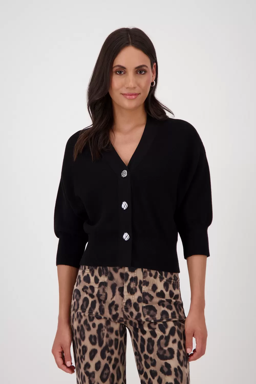 StrickjackeStrickjacke, schwarz